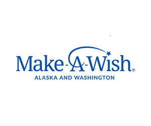 Make a Wish Alaska and Washington logo